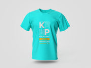 Keep Fighting With Your Life Printed T-shirt