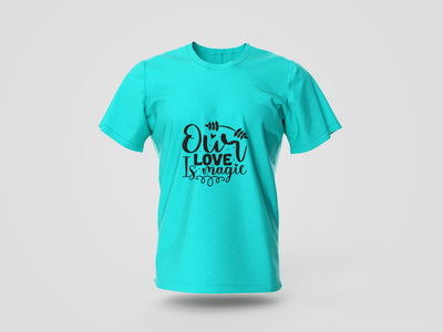 Our Love Is Magic Printed T-shirt