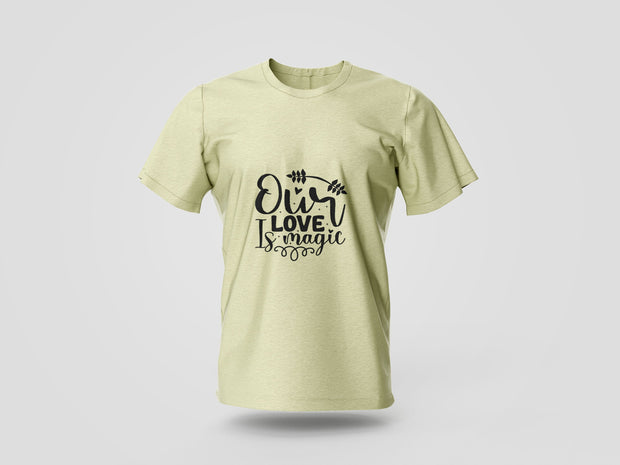 Our Love Is Magic Printed T-shirt
