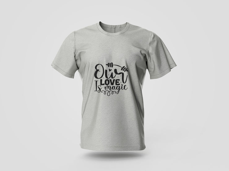 Our Love Is Magic Printed T-shirt