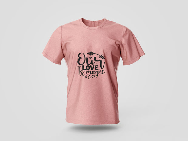 Our Love Is Magic Printed T-shirt