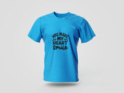 You Make My Heart Smile Printed T-shirt